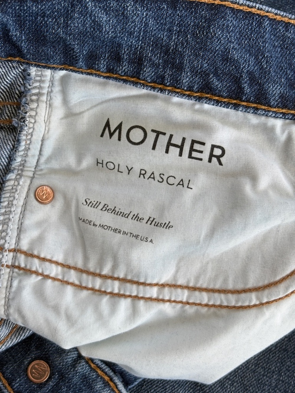 MOTHER jeans, Holy Rascal, size 26 - Picture 3 of 3